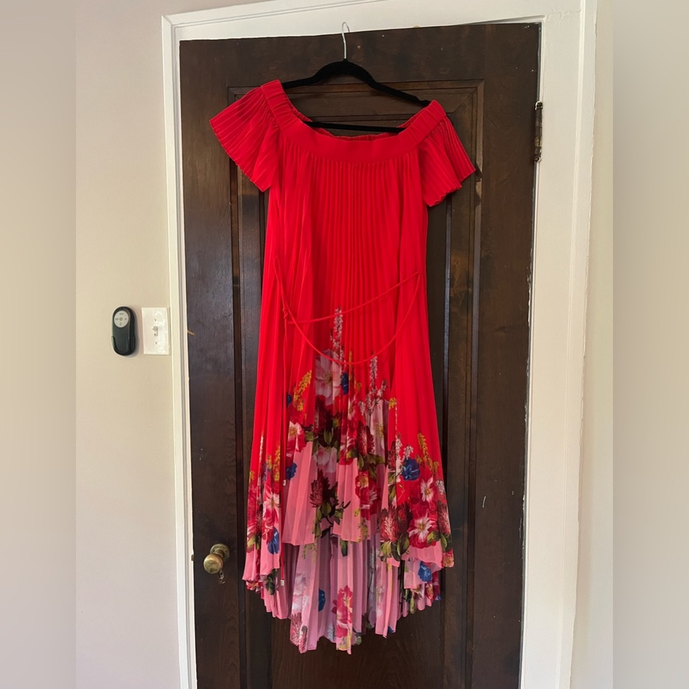 Ted Baker Red cocktail dress. US size 6.